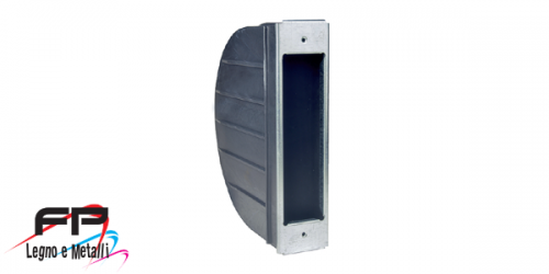 Cassetta in plastica da 165 con bordo zincato 6 mt